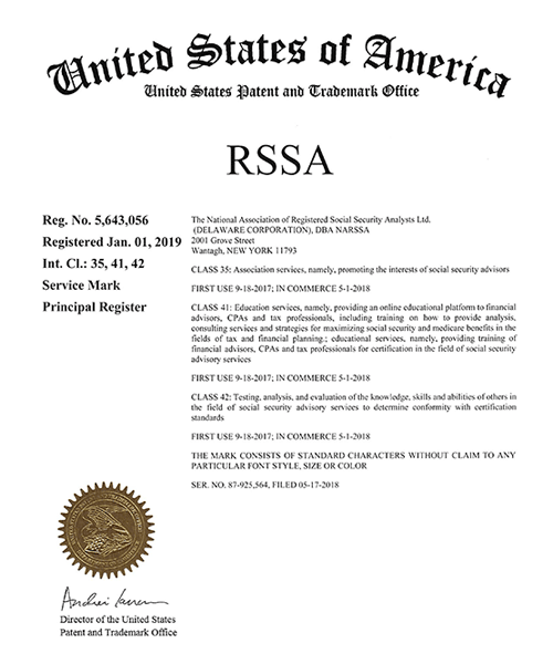 RSSA Trademark